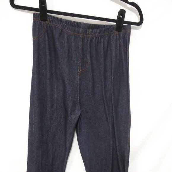 Source Unknown | xl - xxl 16-18 | Lightweight Blue Denim Leggings - Picture 6 of 16